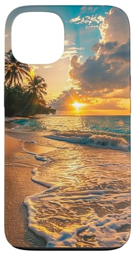 Aestetic Summer Palmen Ocean Hülle für iPhone 13 Aestetic Summer Palmen Ocean Hülle für iPhone 13 von Beach Theme Ocean Themed Cute Summer