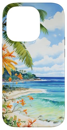 Aestetic Summer Palmen Ocean Hülle für iPhone 14 Pro Aestetic Summer Palmen Ocean Hülle für iPhone 14 Pro von Beach Theme Ocean Themed Cute Summer