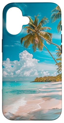 Aestetic Summer Palmen Ocean Hülle für iPhone 16 Aestetic Summer Palmen Ocean Hülle für iPhone 16 von Beach Theme Ocean Themed Cute Summer