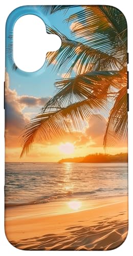 Aestetic Summer Palmen Ocean Hülle für iPhone 16 Aestetic Summer Palmen Ocean Hülle für iPhone 16 von Beach Theme Ocean Themed Cute Summer