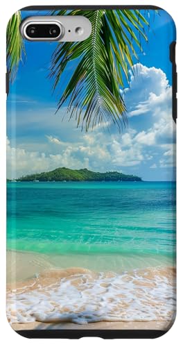 Aestetic Summer Palmen Ocean Hülle für iPhone 7 Plus/8 Plus Aestetic Summer Palmen Ocean Hülle für iPhone 7 Plus/8 Plus von Beach Theme Ocean Themed Cute Summer