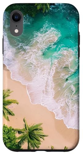 Aestetic Summer Palmen Ocean Hülle für iPhone XR Aestetic Summer Palmen Ocean Hülle für iPhone XR von Beach Theme Ocean Themed Cute Summer
