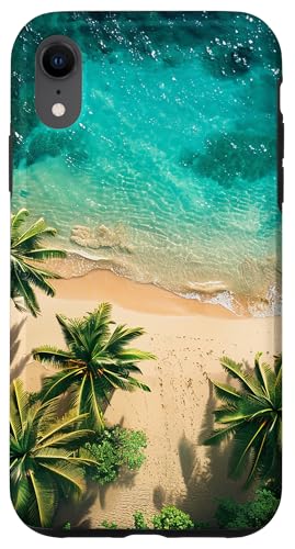 Aestetic Summer Palmen Ocean Hülle für iPhone XR Aestetic Summer Palmen Ocean Hülle für iPhone XR von Beach Theme Ocean Themed Cute Summer