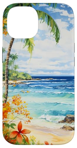 Ozean Urlaub Strand Sommer Hülle für iPhone 14 Ozean Urlaub Strand Sommer Hülle für iPhone 14 von Beach Theme Ocean Themed Cute Summer