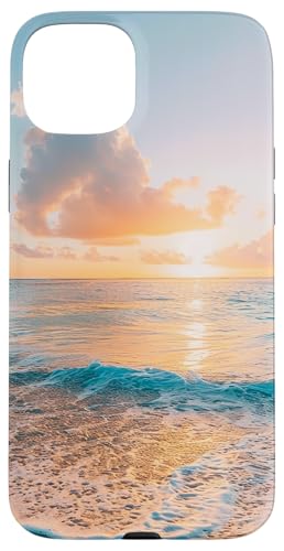 Sonnenuntergang Strand Ozean Urlaub Sommer Hülle für iPhone 15 Plus Sonnenuntergang Strand Ozean Urlaub Sommer Hülle für iPhone 15 Plus von Beach Theme Ocean Themed Cute Summer