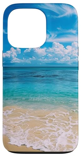 Strand Themed Tropical Beach Palm Hawaii Summer Vacation Hülle für iPhone 13 Pro von Beach Theme Ocean Themed Cute Summer