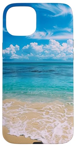 Strand Themed Tropical Beach Palm Hawaii Summer Vacation Hülle für iPhone 15 Plus Strand Themed Tropical Beach Palm Hawaii Summer Vacation Hülle für iPhone 15 Plus von Beach Theme Ocean Themed Cute Summer