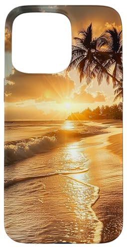 Strand Themed Tropical Beach Palm Hawaii Summer Vacation Hülle für iPhone 15 Pro Max Strand Themed Tropical Beach Palm Hawaii Summer Vacation Hülle für iPhone 15 Pro Max von Beach Theme Ocean Themed Cute Summer
