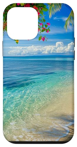 Süße Sommerurlaub Strand Ozean Palmen Hülle für iPhone 12 mini Süße Sommerurlaub Strand Ozean Palmen Hülle für iPhone 12 mini von Beach Theme Ocean Themed Cute Summer