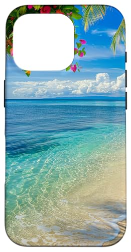 Süße Sommerurlaub Strand Ozean Palmen Hülle für iPhone 16 Pro Süße Sommerurlaub Strand Ozean Palmen Hülle für iPhone 16 Pro von Beach Theme Ocean Themed Cute Summer