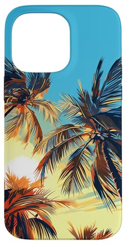 Vintage Strand Sonnenuntergang Palme Design Hülle für iPhone 14 Pro Max Vintage Strand Sonnenuntergang Palme Design Hülle für iPhone 14 Pro Max von Beach Theme Ocean Themed Cute Summer