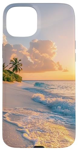 Vintage Strand Sonnenuntergang Palme Design Hülle für iPhone 15 Plus Vintage Strand Sonnenuntergang Palme Design Hülle für iPhone 15 Plus von Beach Theme Ocean Themed Cute Summer