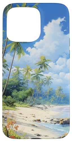 Vintage Strand Sonnenuntergang Palme Design Hülle für iPhone 15 Pro Max Vintage Strand Sonnenuntergang Palme Design Hülle für iPhone 15 Pro Max von Beach Theme Ocean Themed Cute Summer