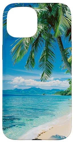 Vintage Strand Sonnenuntergang Palme Design Hülle für iPhone 15 Vintage Strand Sonnenuntergang Palme Design Hülle für iPhone 15 von Beach Theme Ocean Themed Cute Summer