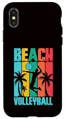 Volleyball - Beachvolleyball Hülle für iPhone X/XS Volleyball - Beachvolleyball Hülle für iPhone X/XS von Beach Volleyball Summer Sport Design Outfit