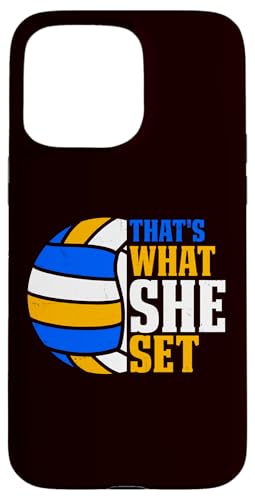 Volleyball - Das hat sie gesetzt Hülle für iPhone 15 Pro Max Volleyball - Das hat sie gesetzt Hülle für iPhone 15 Pro Max von Beach Volleyball Summer Sport Design Outfit