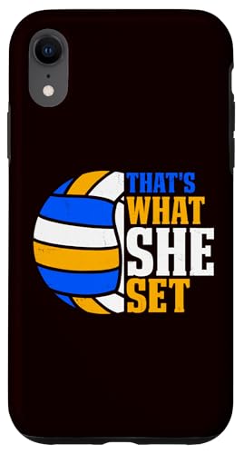 Volleyball - Das hat sie gesetzt Hülle für iPhone XR Volleyball - Das hat sie gesetzt Hülle für iPhone XR von Beach Volleyball Summer Sport Design Outfit
