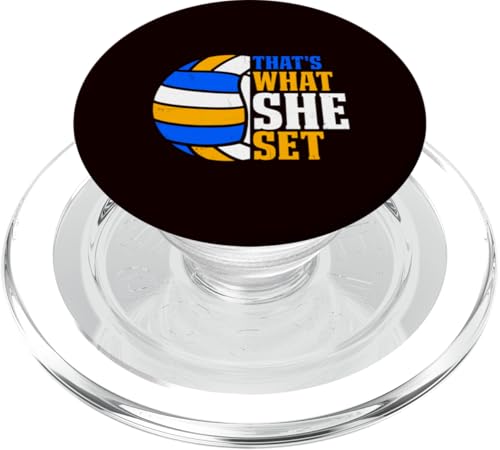 Volleyball - Das hat sie gesetzt PopSockets PopGrip für MagSafe von Beach Volleyball Summer Sport Design Outfit