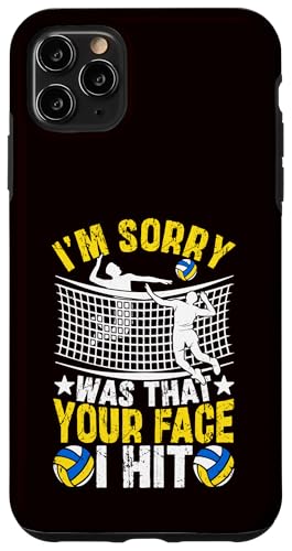 Volleyball - I'm Sorry Was That Your Face I Hit Hülle für iPhone 11 Pro Max Volleyball - I'm Sorry Was That Your Face I Hit Hülle für iPhone 11 Pro Max von Beach Volleyball Summer Sport Design Outfit