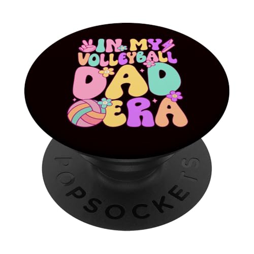 Volleyball - In der Ära meines Volleyballvaters PopSockets Klebender PopGrip Volleyball - In der Ära meines Volleyballvaters PopSockets Klebender PopGrip von Beach Volleyball Summer Sport Design Outfit