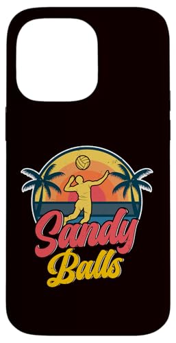Volleyball - Sandbälle Hülle für iPhone 14 Pro Max Volleyball - Sandbälle Hülle für iPhone 14 Pro Max von Beach Volleyball Summer Sport Design Outfit