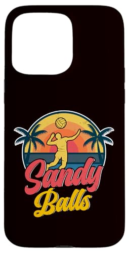 Volleyball - Sandbälle Hülle für iPhone 15 Pro Max Volleyball - Sandbälle Hülle für iPhone 15 Pro Max von Beach Volleyball Summer Sport Design Outfit