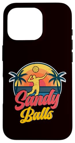 Volleyball - Sandbälle Hülle für iPhone 16 Pro Volleyball - Sandbälle Hülle für iPhone 16 Pro von Beach Volleyball Summer Sport Design Outfit