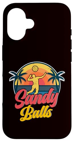 Volleyball - Sandbälle Hülle für iPhone 16 von Beach Volleyball Summer Sport Design Outfit