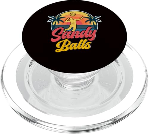 Volleyball - Sandbälle PopSockets PopGrip für MagSafe Volleyball - Sandbälle PopSockets PopGrip für MagSafe von Beach Volleyball Summer Sport Design Outfit