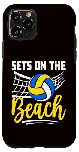 Volleyball - Sets am Strand Hülle für iPhone 11 Pro von Beach Volleyball Summer Sport Design Outfit