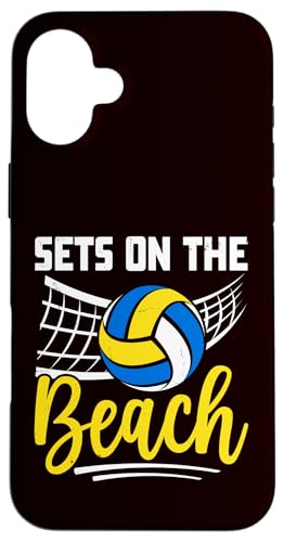 Volleyball - Sets am Strand Hülle für iPhone 16 Plus von Beach Volleyball Summer Sport Design Outfit