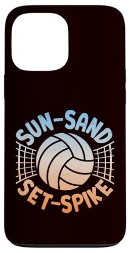 Volleyball - Sun Sand Set Spike Hülle für iPhone 13 Pro Max Volleyball - Sun Sand Set Spike Hülle für iPhone 13 Pro Max von Beach Volleyball Summer Sport Design Outfit