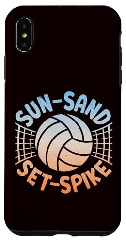 Volleyball - Sun Sand Set Spike Hülle für iPhone XS Max Volleyball - Sun Sand Set Spike Hülle für iPhone XS Max von Beach Volleyball Summer Sport Design Outfit