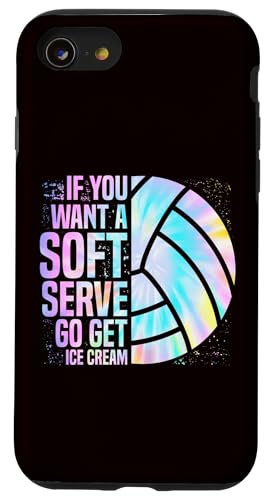 Volleyball – Wenn Sie einen weichen Aufschlag wünschen, holen Sie sich Eis Hülle für iPhone SE (2020) / 7 / 8 von Beach Volleyball Summer Sport Design Outfit
