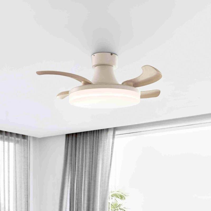 Beacon LED-Deckenventilator Fanaway Orbit weiß Ø 91 cm leise von Beacon Lighting