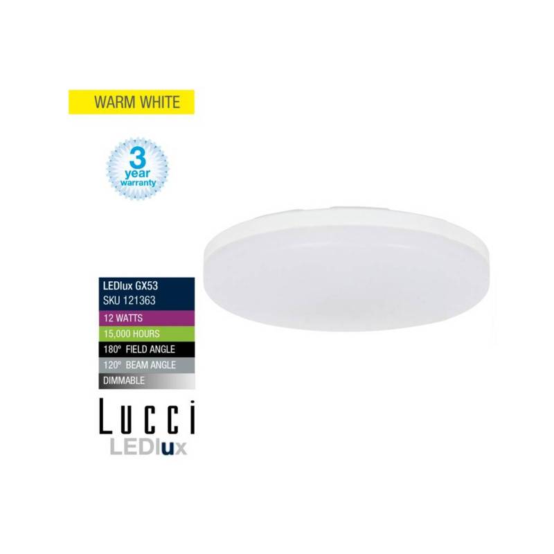 Beacon LED-Leuchtmittel GX53 12W Ø 12,8 cm 3.000K 3-step-dim von Beacon Lighting
