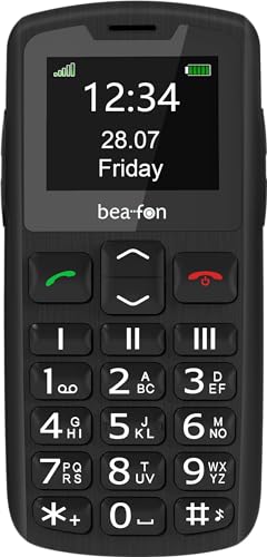 Beafon, SL230, Silver Line, Seniorenhandy mit Notruftaste, Tastenhandy, 1,8" (4,52cm) Farbdisplay, große Zahlen von Beafon