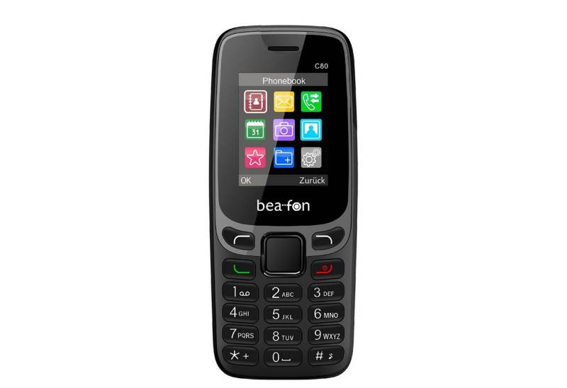 Beafon Beafon C80 Classic Line Dual Sim 2G Black Neu Handy von Beafon