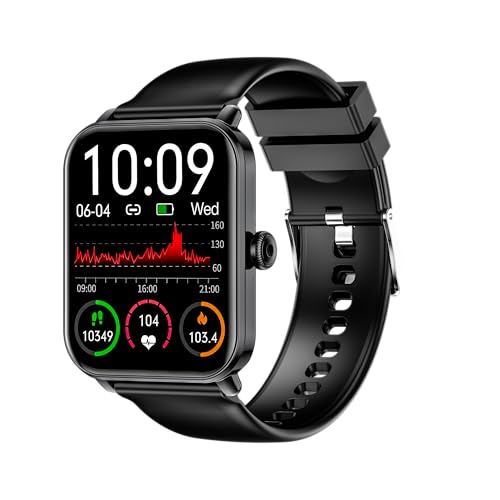 Beafon smartwatch 102, Bluetooth Anruf, Display 1,83“ (4,64cm), IP68, Sport Mode, Herzfrequenz, Nachrichtenanzeige, GPS kompatibel, von Beafon