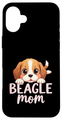 Beagle Mama Hund Beagle Mama Süßer Welpe Hülle für iPhone 16 Plus von Beagle Fun Designs