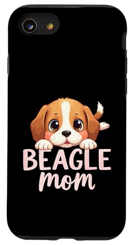 Beagle Mama Hund Beagle Mama Süßer Welpe Hülle für iPhone SE (2020) / 7 / 8 von Beagle Fun Designs