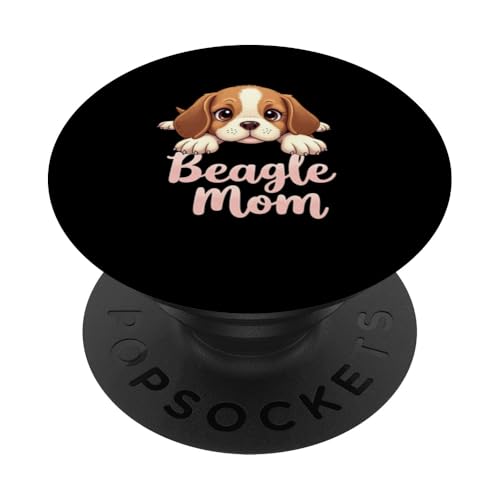 Beagle Mama Hund Beagle Mama Süßer Welpe PopSockets Klebender PopGrip Beagle Mama Hund Beagle Mama Süßer Welpe PopSockets Klebender PopGrip von Beagle Fun Designs