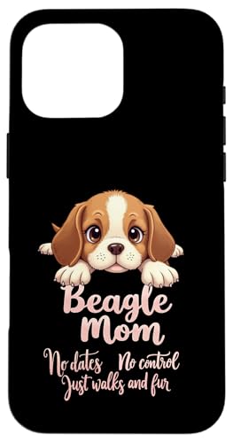 Lustiges Beagle-Mom-Hunde-Beagle-Mama-Zitat Hülle für iPhone 16 Pro Max Lustiges Beagle-Mom-Hunde-Beagle-Mama-Zitat Hülle für iPhone 16 Pro Max von Beagle Fun Designs