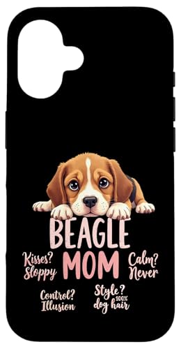 Lustiges Beagle-Mom-Hunde-Beagle-Mama-Zitat Hülle für iPhone 16 Lustiges Beagle-Mom-Hunde-Beagle-Mama-Zitat Hülle für iPhone 16 von Beagle Fun Designs
