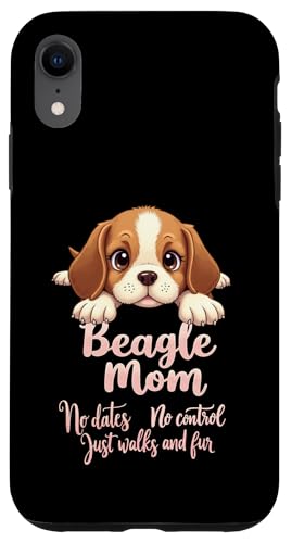 Lustiges Beagle-Mom-Hunde-Beagle-Mama-Zitat Hülle für iPhone XR Lustiges Beagle-Mom-Hunde-Beagle-Mama-Zitat Hülle für iPhone XR von Beagle Fun Designs