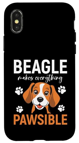 Beagle-Hund Hülle für iPhone X/XS Beagle-Hund Hülle für iPhone X/XS von Beagle Gifts for Men and Women