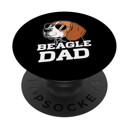 Beagle-Hund PopSockets Klebender PopGrip von Beagle Gifts for Men and Women