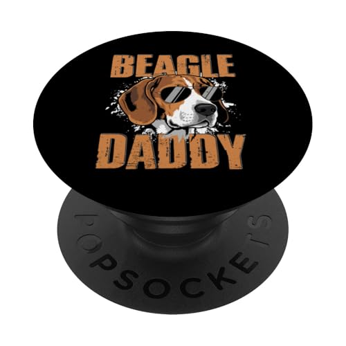 Beagle-Hund PopSockets Klebender PopGrip von Beagle Gifts for Men and Women