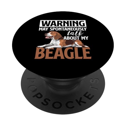 Beagle-Hund PopSockets Klebender PopGrip von Beagle Gifts for Men and Women