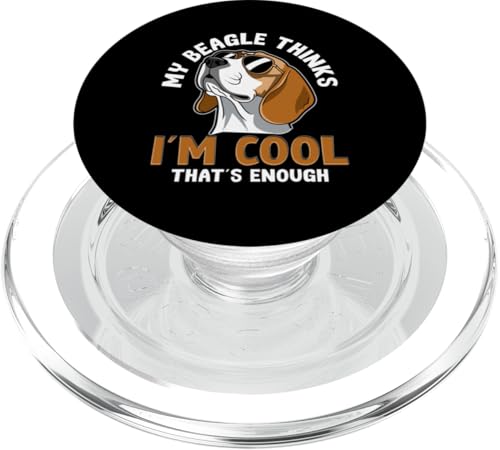 Beagle-Hund PopSockets PopGrip für MagSafe von Beagle Gifts for Men and Women